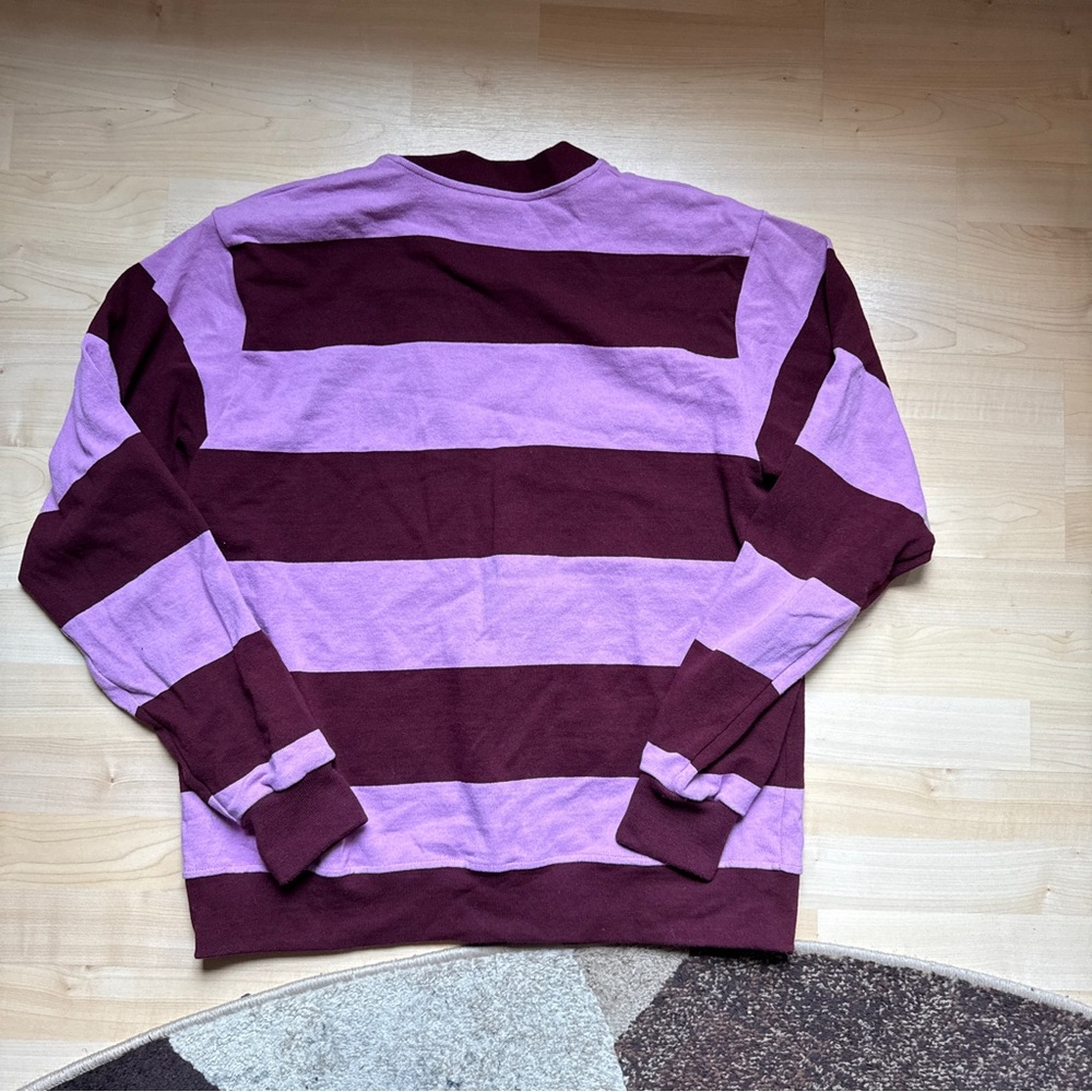 Striped Burgundy/Pink Cardigan - Picture 3 of 3